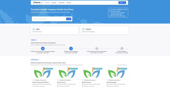 Pengumuman! Situs Maganghub Kemnaker Sudah Bisa Diakses, Buruan Daftar
