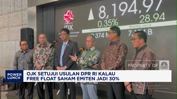 Video: OJK Setujui Usulan DPR RI Soal Free Float Saham Emiten Jadi 30%