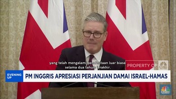 Video: PM Inggris Sambut Baik Kesepakatan Damai Gaza
