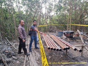 3 Pelaku Pengeboran Minyak Ilegal di Muara Enim Diringkus Polisi