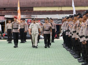 Ratusan Personel Dikerahkan Amankan Pacu Jalur Sambut HUT ke-26 Kuansing