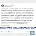 Video: Trump Umumkan Israel-Hamas Sepakat Damai