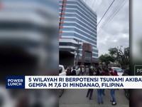 Video: 5 Wilayah RI Berpotensi Tsunami Akibat Gempa M 7,6 di Filipina