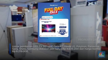 Video: Ayo Ke Transmart! Hari Ini TV LED Diskon Besar