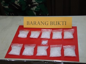 Penyelundupan Setengah Kg Sabu Terbongkar di Perbatasan Kaltara