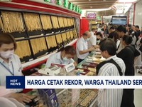 Video: Warga Thailand Serbu Toko Emas-Akhir Tahun Hujan Hantam Jakarta