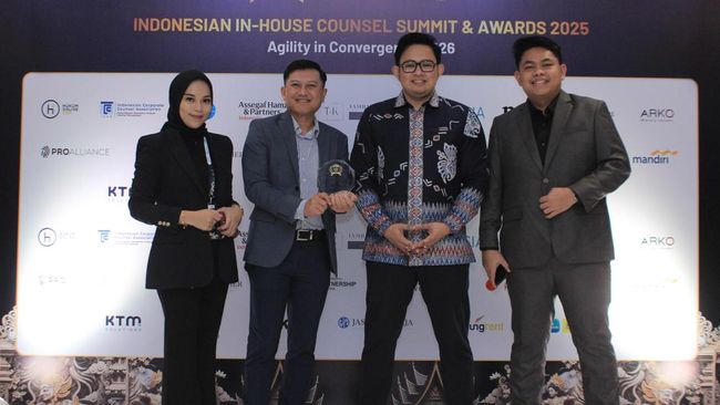 Pegadaian Raih Penghargaan Indonesia's In-House Counsel Awards 2025