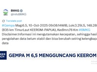 Video: Gempa M 6,5 Mengguncang Keerom Papua