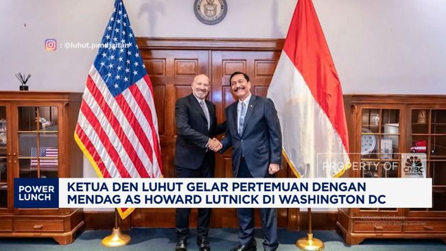 Video: Ketua DEN Luhut "Kopdar" Dengan Mendag AS di Washington DC