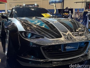 Motif Toraja Hidup di Bodi Mazda Miata, Mirip Ukiran Asli