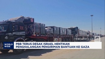 Video: PBB Desak Israel Hentikan Penghalangan Bantuan ke Gaza