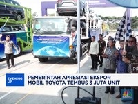 Video: Pemerintah Apresiasi Ekspor Mobil Toyota Tembus 3 Juta Unit