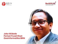 Periset Pusat Riset Geoinformatika BRIN Joko Widodo. (Dok. BRIN)