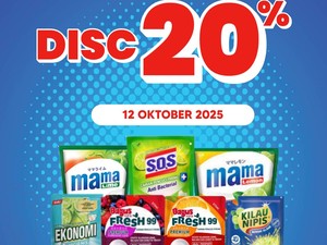 Borong Sabun Cuci Piring di Transmart Full Day Sale, Murah Meriah!