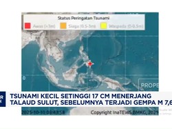 Video: Tsunami Kecil Setinggi 17 Cm Menerjang Talaud Sulut