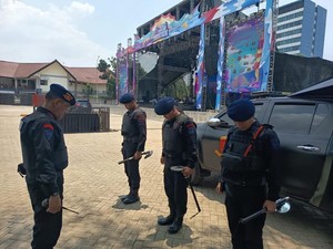 Polisi Cek Keamanan Konser Pensi SMA 68 di Jakpus, Pastikan Situasi Aman