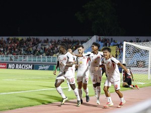 Hasil Deltras FC Vs Persipura: Lobster Menang 2-0