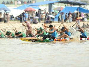 Hari Kedua Pacu Jalur HUT ke-26 Kuansing, Kapolres Pastikan Situasi Aman