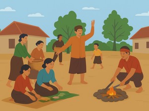 Teka Ra Nee, Tradisi Gotong Royong Masyarakat Bima