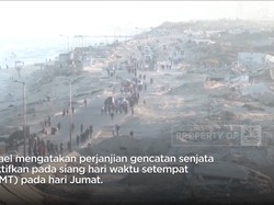 Video: Israel Tarik Pasukan, Warga Gaza Pulang ke Reruntuhan Rumahnya