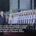 Video: Parade Militer Korut, Kim Jong Un Pamer Rudal Balistik Terbaru