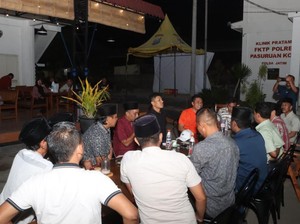 Polres Pasuruan Kota Sambung Rasa dengan Paguyuban Kades demi Kamtibmas