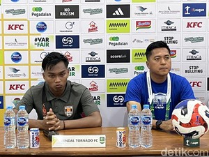 Kendal Tornado FC Akui Kalah Level dari PSS Sleman Usai Dibungkam 3-1