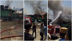 Gedung MTs di Pesisir Barat Lampung Terbakar, Diduga Korsleting Listrik