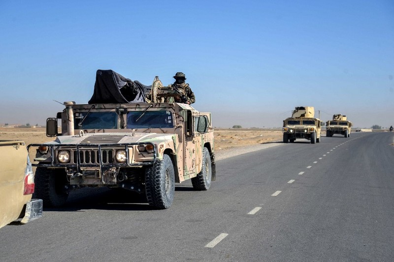 Pasukan Taliban Afghanistan melancarkan serangan bersenjata terhadap tentara Pakistan di sepanjang perbatasan bersama mereka. (Sanaullah SEIAM/AFP)