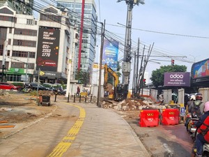 Bukan Galian, Proyek di Jl Fatmawati Jaksel Ternyata Pembangunan Speed Table