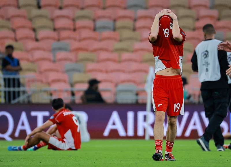 Timnas Indonesia menelan kekalahan melawan Irak dengan skor tipis 1-0 di laga lanjutan Grup B babak keempat Kualifikasi Piala Dunia 2026 Zona Asia. (REUTERS/Stringer)