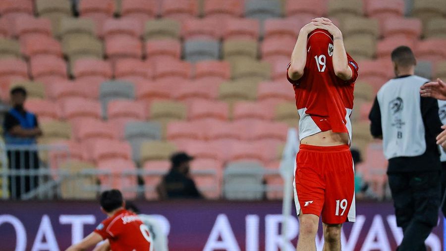 Timnas Indonesia menelan kekalahan melawan Irak dengan skor tipis 1-0 di laga lanjutan Grup B babak keempat Kualifikasi Piala Dunia 2026 Zona Asia. (REUTERS/Stringer)