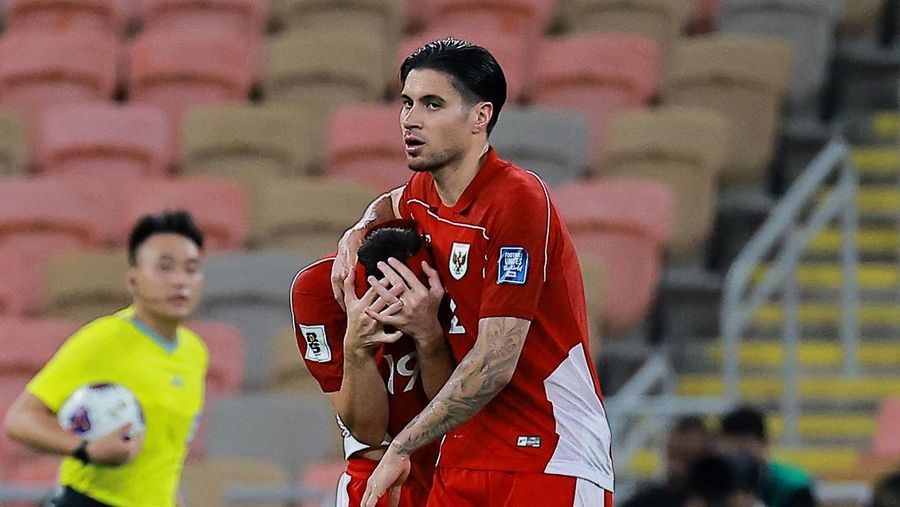 Timnas Indonesia menelan kekalahan melawan Irak dengan skor tipis 1-0 di laga lanjutan Grup B babak keempat Kualifikasi Piala Dunia 2026 Zona Asia. (REUTERS/Stringer)