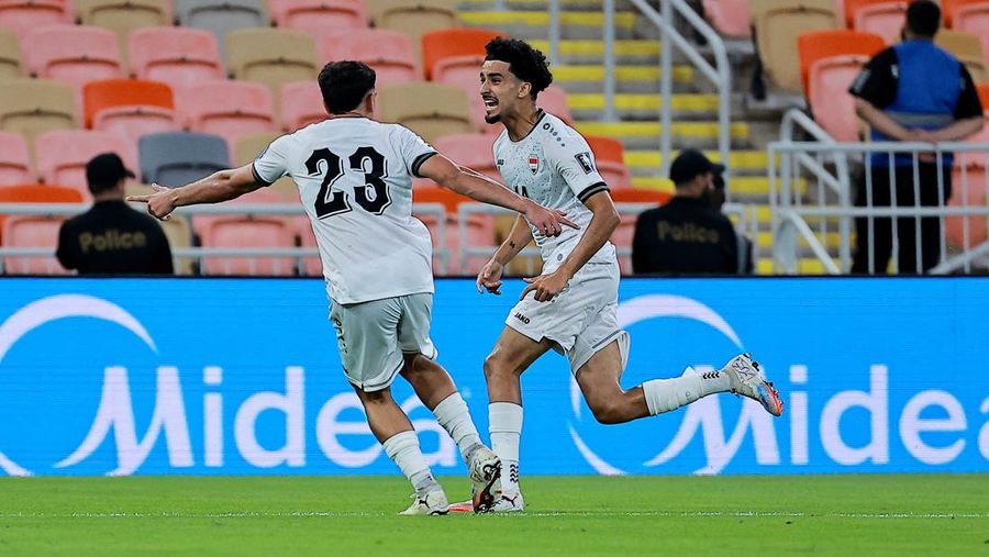 Timnas Indonesia menelan kekalahan melawan Irak dengan skor tipis 1-0 di laga lanjutan Grup B babak keempat Kualifikasi Piala Dunia 2026 Zona Asia. (REUTERS/Stringer)