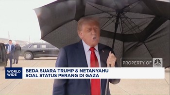 Video: Beda Suara Trump & Netanyahu Soal Status Perang di Gaza