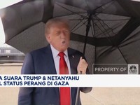 Video: Beda Suara Trump & Netanyahu Soal Status Perang di Gaza