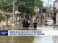 Video: Bencana Banjir Bandang di Meksiko, Lebih Dari 40 Orang Tewas