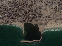 Penampakan Mencekam Gaza dari Satelit Usai Dilanda Perang 2 Tahun