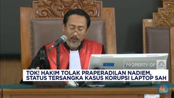 Tok! Hakim Tolak Praperadilan Nadiem di Kasus Korupsi Laptop