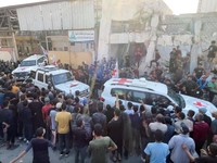 Breaking News! Hamas Mulai Bebaskan Sandera Israel, Warga Bersorak