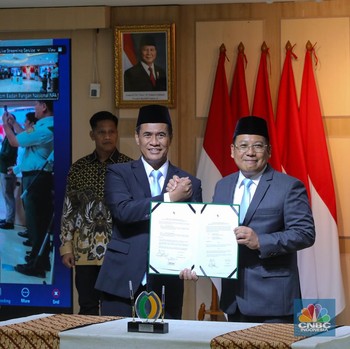 Detik-Detik Amran Resmi Jadi Kepala Bapanas Usai Prabowo Copot Arief