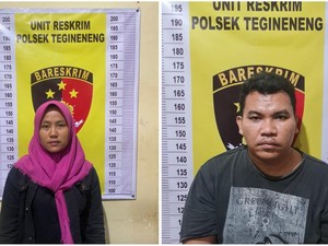 Curi Uang dan Emas Senilai Rp 43 Juta Milik Ortu, Pasutri di Lampung Diringkus