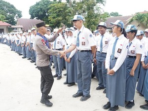 Kapolda Babel Datangi Sekolah di Belitung, Ini Pesannya