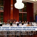 Video: Prabowo & Menteri 