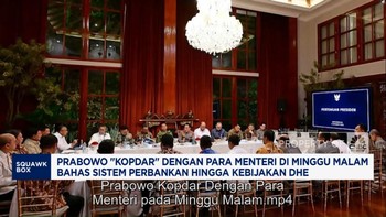 Video: Prabowo & Menteri 