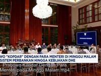Video: Prabowo & Menteri 