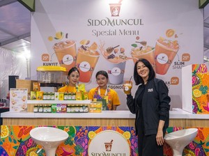 Sido Muncul Ajak Anak Muda Konsumsi Jamu di Jakarta Doodle Fest 2025