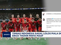 Video: Timnas Indonesia Gagal Lolos Piala Dunia 2026