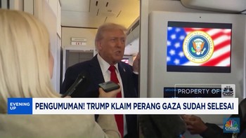 Video: Trump Klaim Perang Gaza Sudah Selesai