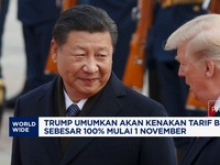 Video: Trump Umumkan Akan Kenakan Tarif Baru ke China Sebesar 100%